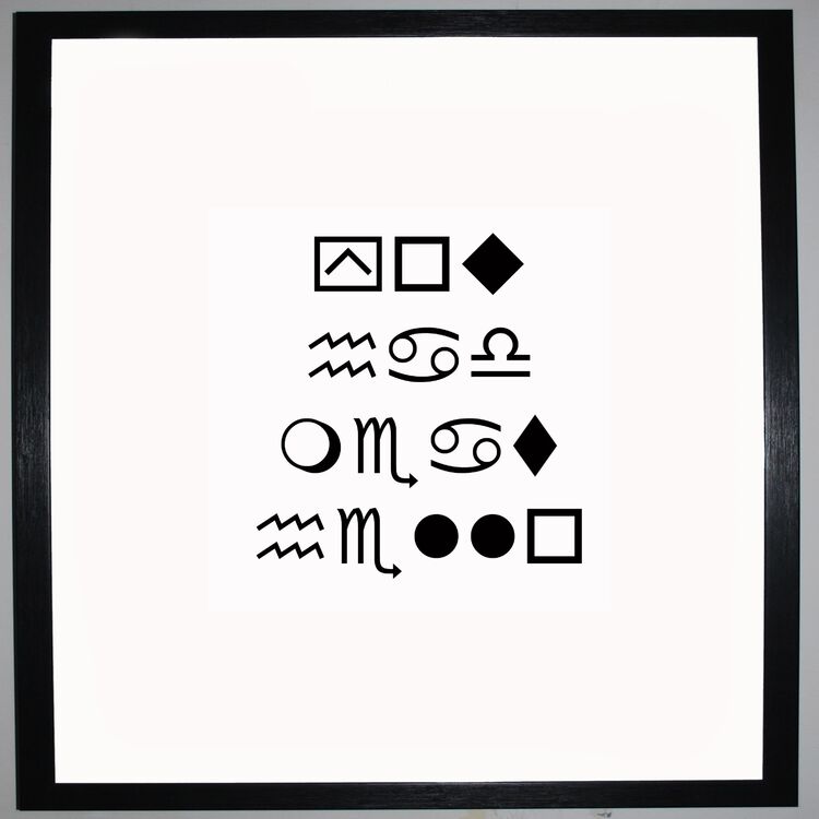 You Had Me at Hello Framed Art Print Using Calligraphy