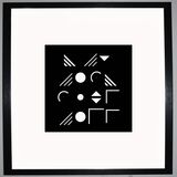 You Only Live Once Framed Art Print Using Calligraphy