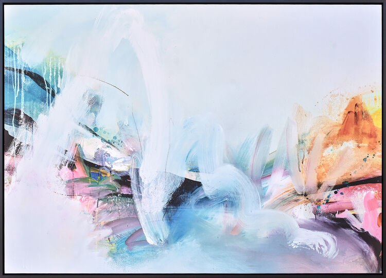 Adventures From Afar Premium Canvas Art Print by Claire Chandler