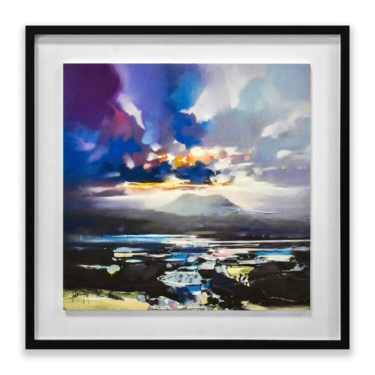 West Coast Blues III Framed Wood Plaque by Scott Naismith
