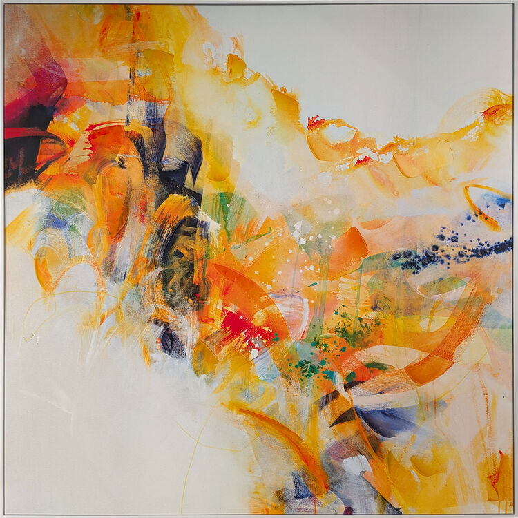 Forest Bathing Premium Canvas Art Print by Claire Chandler