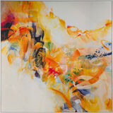 Forest Bathing Premium Canvas Art Print by Claire Chandler