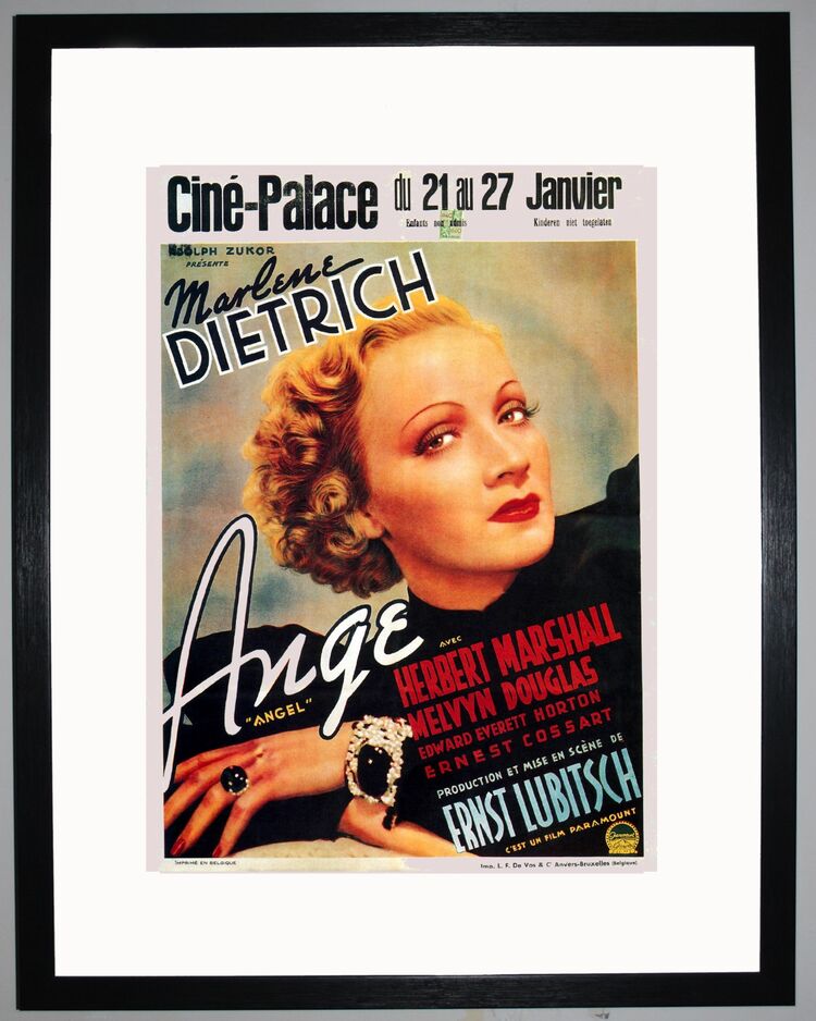 Angel Framed Art Print by Film Classics