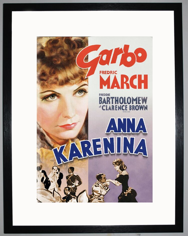 Anna Karenina Framed Art Print by Film Classics