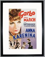 Anna Karenina Framed Art Print by Film Classics