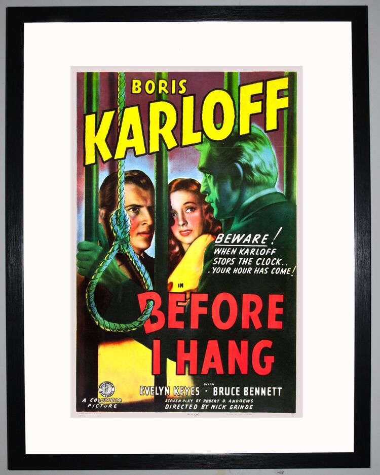 Before I Hang Framed Art Print by Film Classics