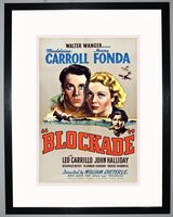 Blockade Framed Art Print by Film Classics