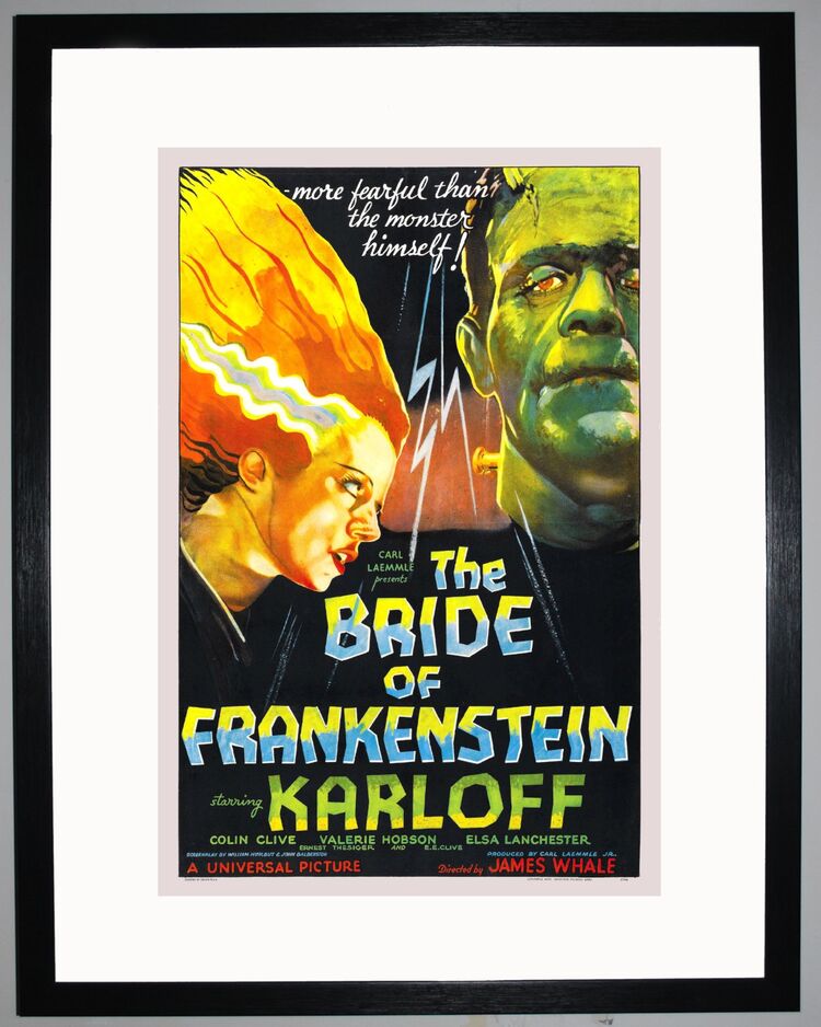 Bride of Frankenstein Framed Art Print by Film Classics