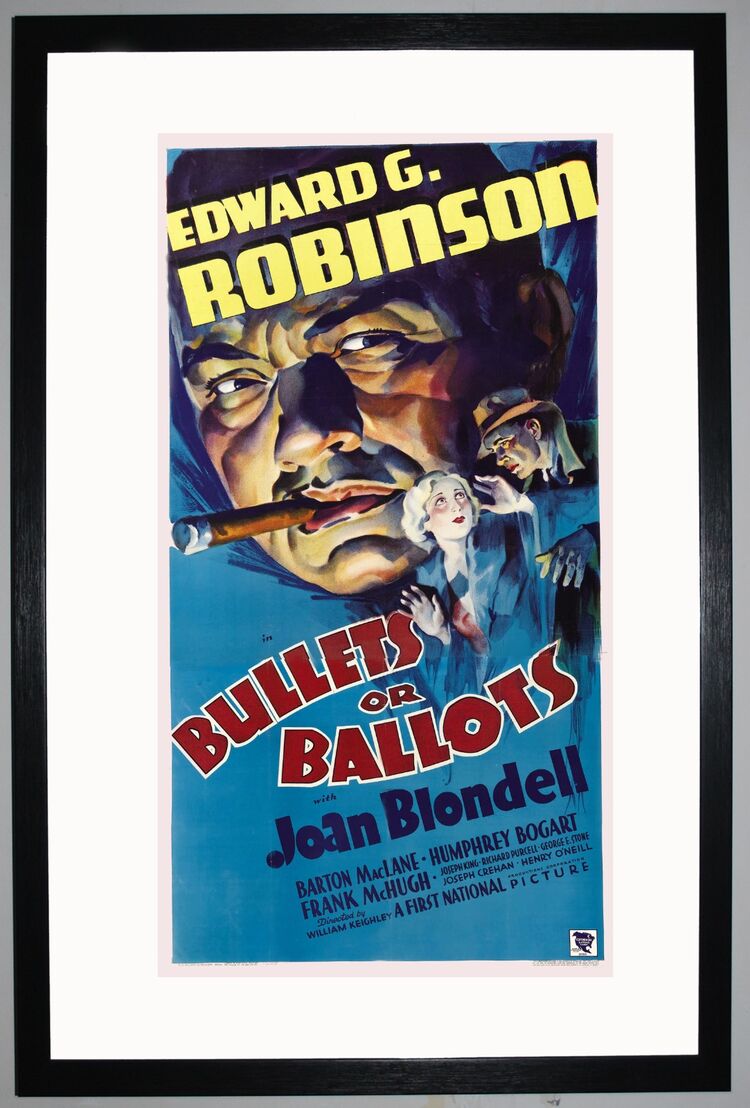 Bullets or Ballots Framed Art Print by Film Classics