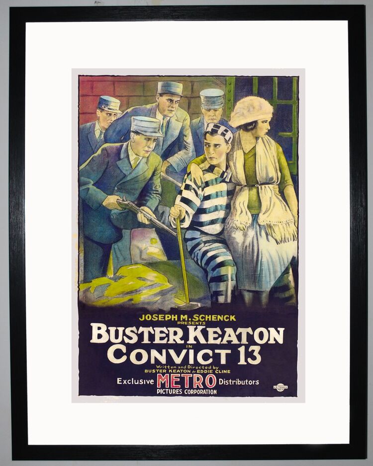 Convict 13 Framed Art Print by Film Classics