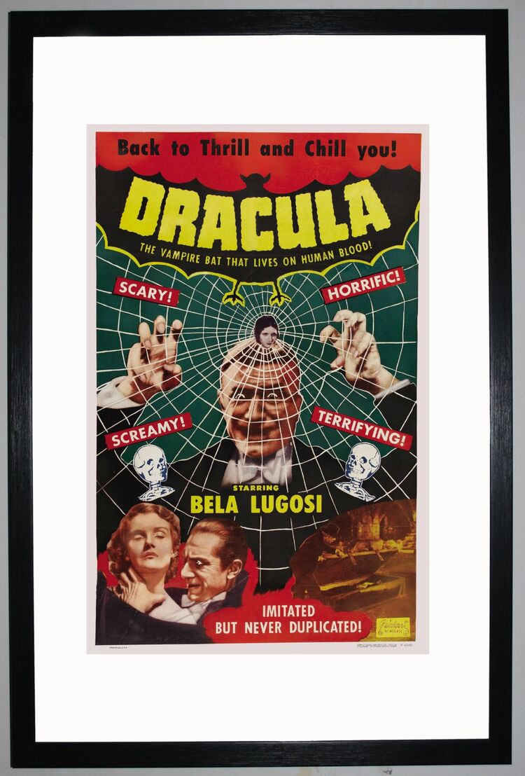 Dracula Framed Art Print by Film Classics