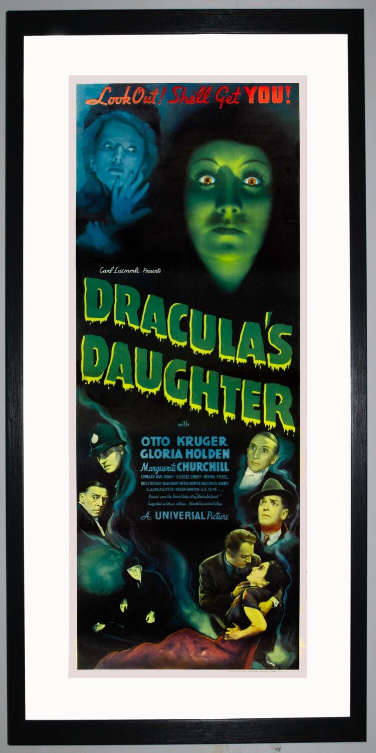 Dracula's Daughter Framed Art Print by Film Classics