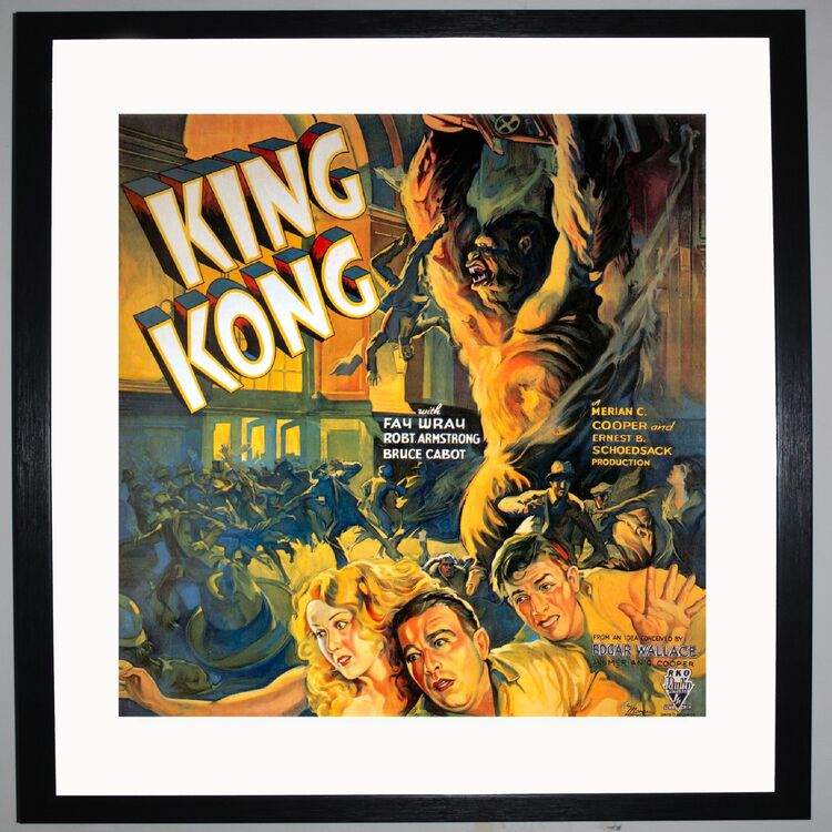 King Kong Framed Art Print by Film Classics