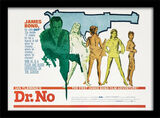 Doctor No Framed Art Poster by The James Bond Collection