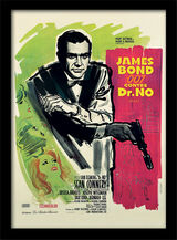 Doctor No French Framed Art Poster by The James Bond Collection