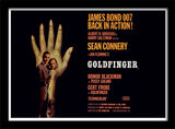 Goldfinger Framed Art Poster by The James Bond Collection