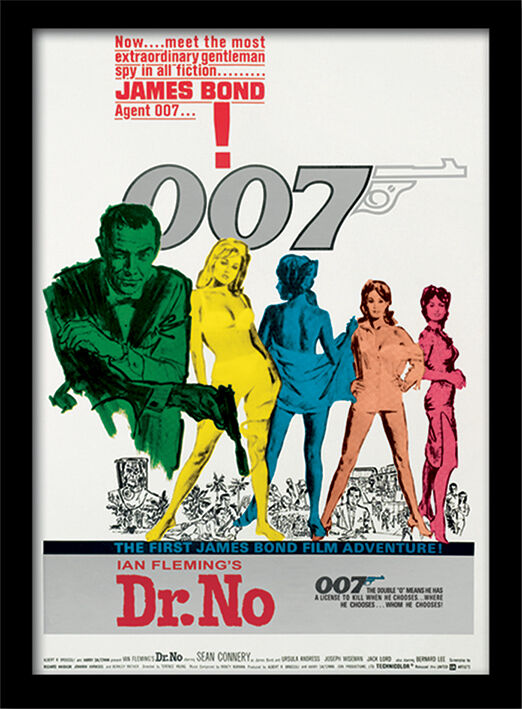 Doctor No Framed Art Poster by The James Bond Collection
