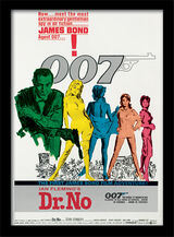 Doctor No Framed Art Poster by The James Bond Collection