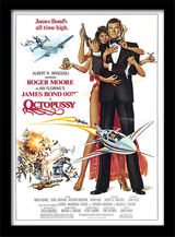 Octopussy Framed Art Poster by The James Bond Collection