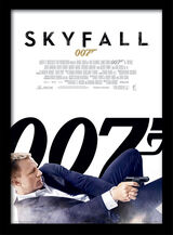 Skyfall Framed Art Poster by The James Bond Collection