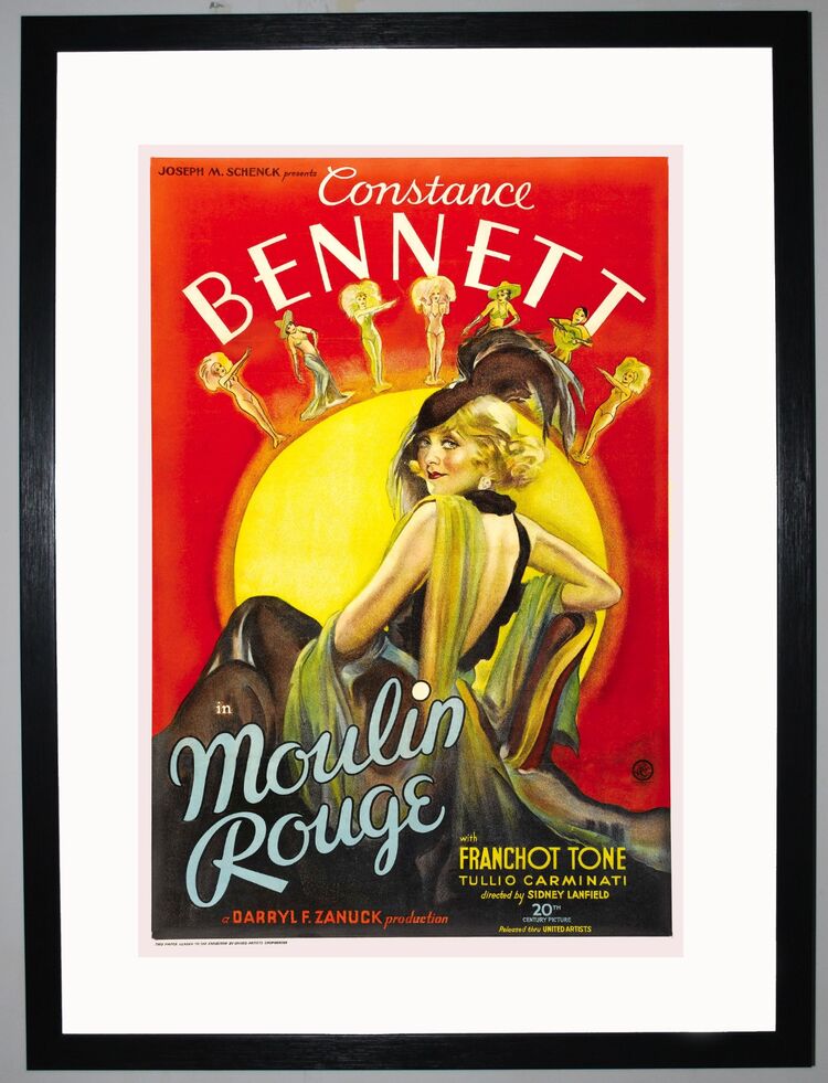 Moulin Rouge Framed Art Print by Film Classics