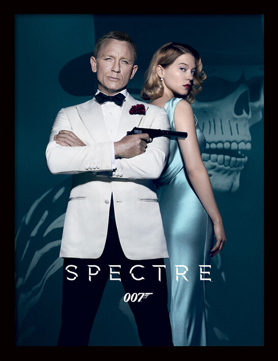 Spectre Framed Art Poster by The James Bond Collection