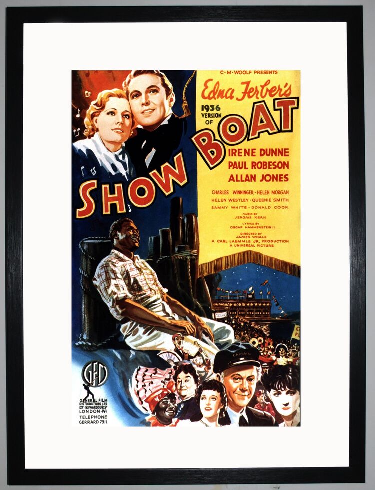 Show Boat Framed Art Print by Film Classics