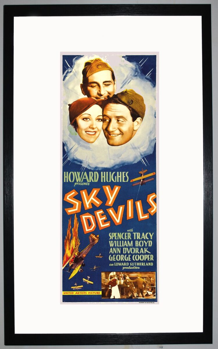 Sky Devils Framed Art Print by Film Classics