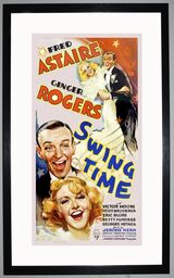 Swing Time Framed Art Print by Film Classics