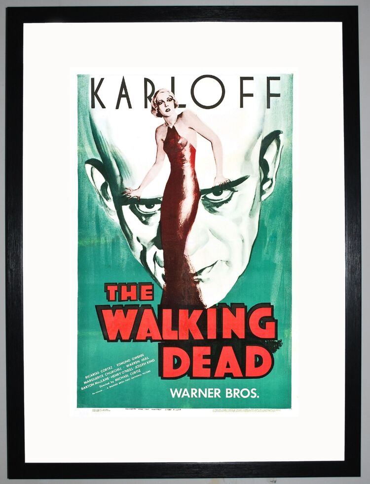 The Walking Dead Framed Art Print by Film Classics