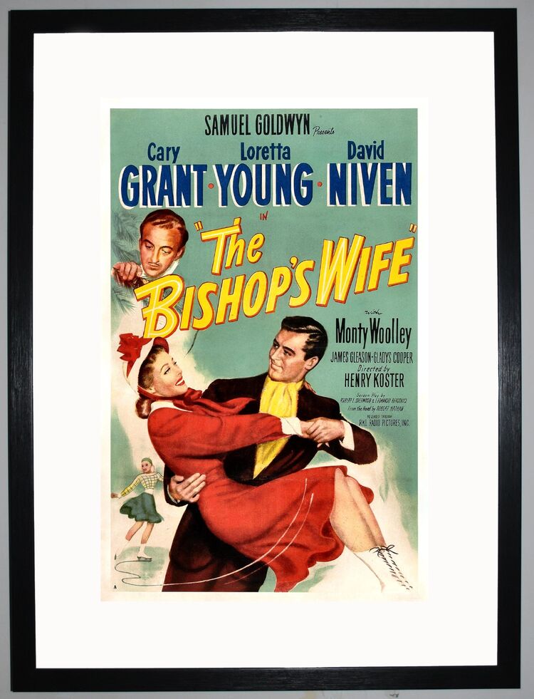 The Bishop's Wife Framed Art Print by Film Classics