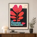 The First Bloom Graphic Framed Art Print