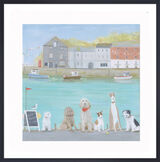Boat Trip Framed Art Print by Hannah Cole