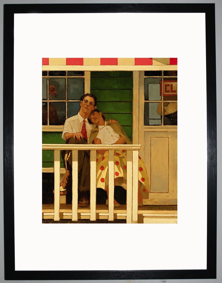 The Innocents Framed Art Print by Jack Vettriano