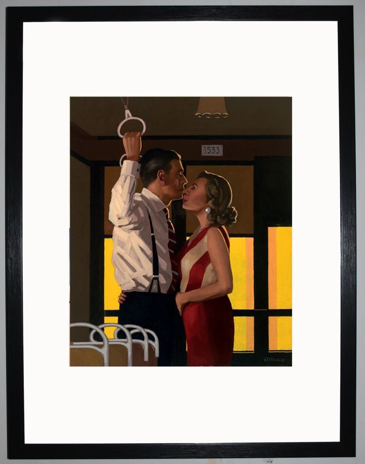 The Last Great Romantics Framed Art Print by Jack Vettriano