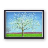 A French Springtime Framed Art Print by David Hockney