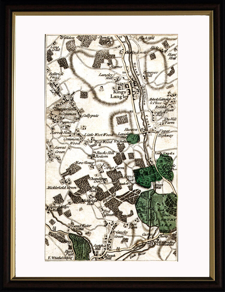 Kings Langley Framed Art Print by John Cary