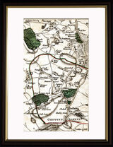 Chipping Barnet Framed Art Print by John Cary