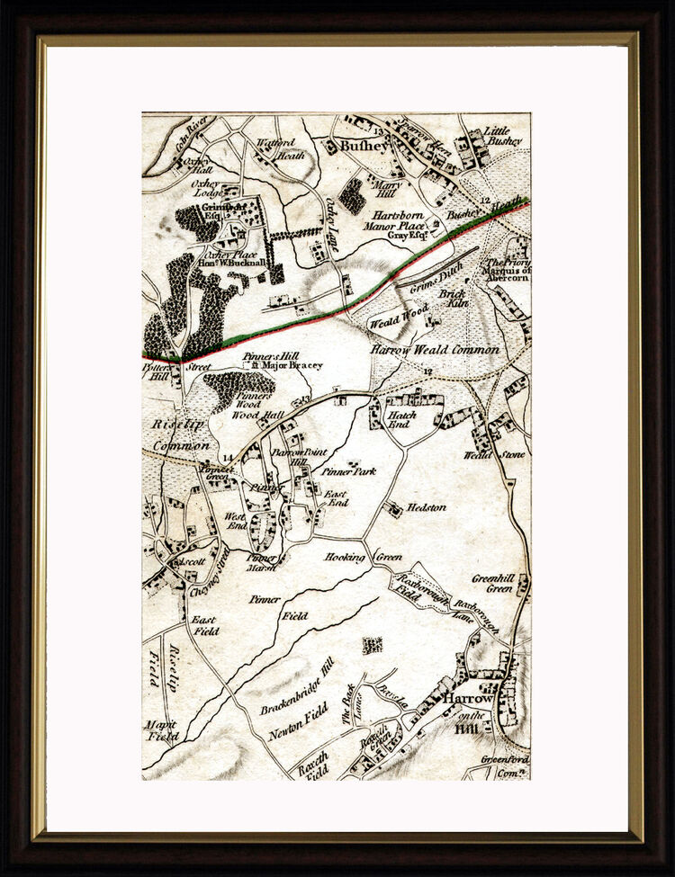 Harrow Framed Art Print by John Cary