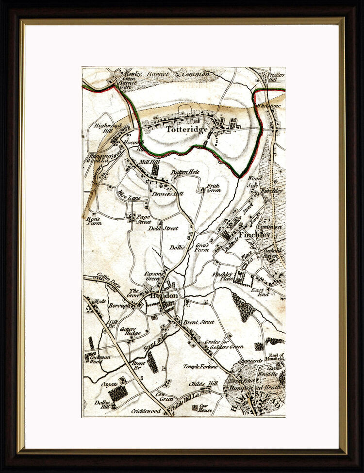 Hendon Framed Art Print by John Cary