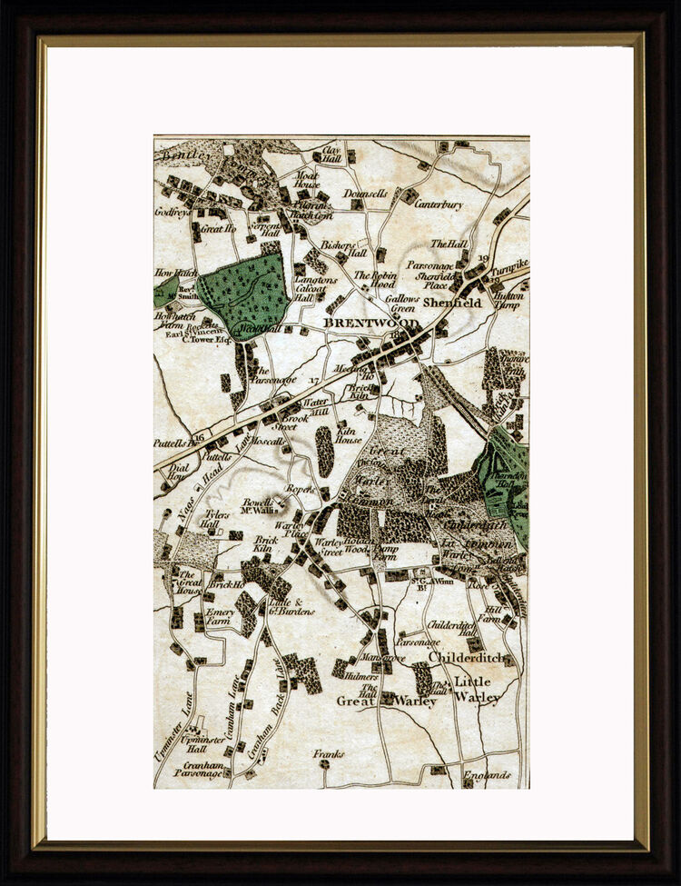 Brentwood Framed Art Print by John Cary