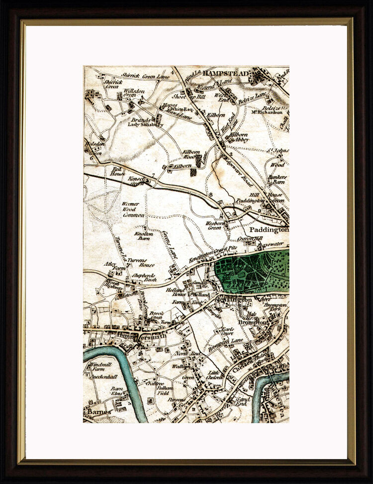 Kensington Framed Art Print by John Cary