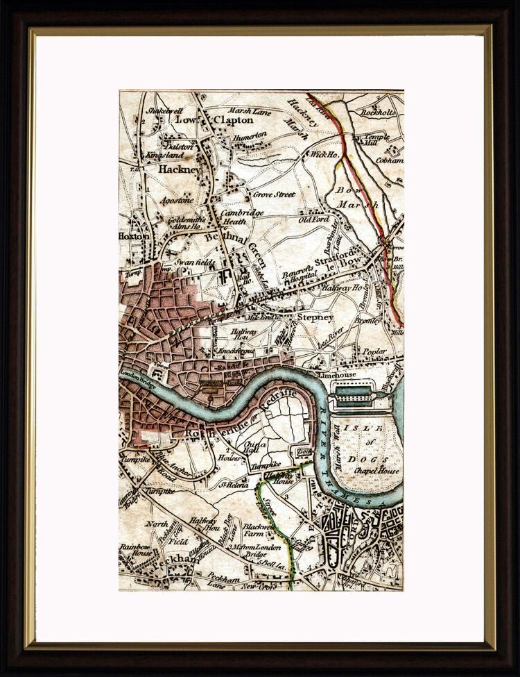 Bethnal Green Framed Art Print by John Cary