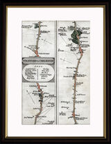 Stratford to Chelmsford Framed Art Print by John Cary