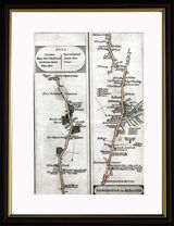 Newington to Ryegate Framed Art Print by John Cary