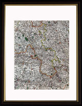 Oxfordshire Framed Art Print by John Cary