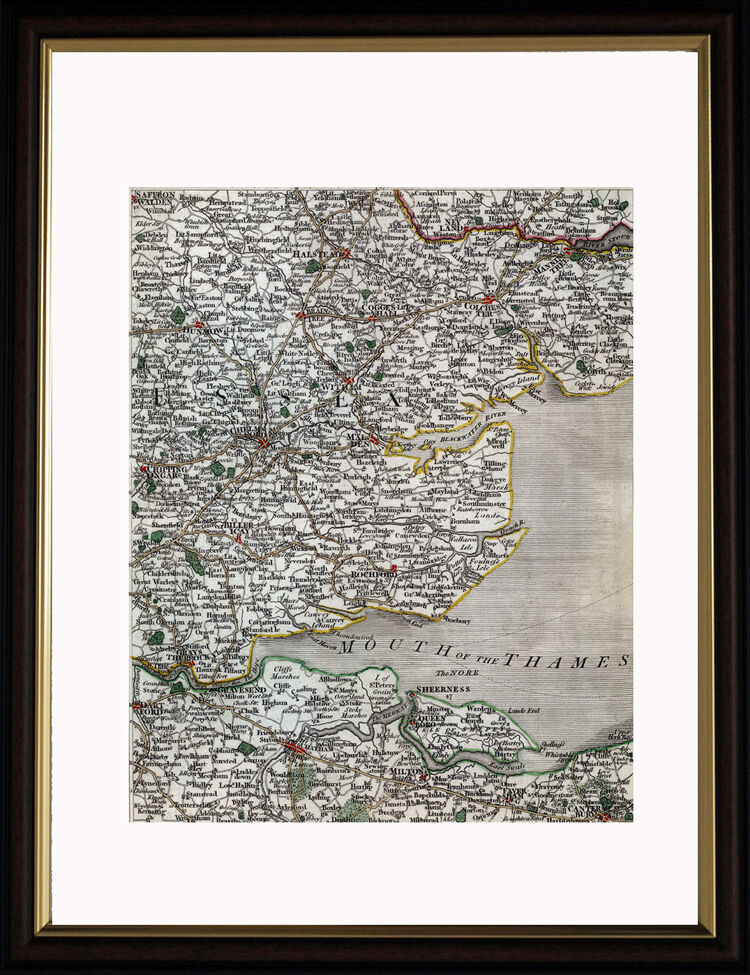 Essex Framed Art Print by John Cary