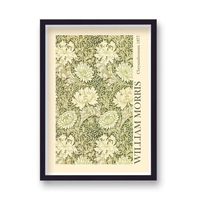 Chrysanthemum 1877 Framed Art Print by William Morris
