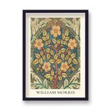 Floral Framed Art Print by William Morris
