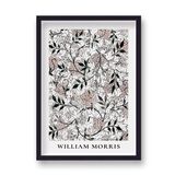 Floral Framed Art Print by William Morris
